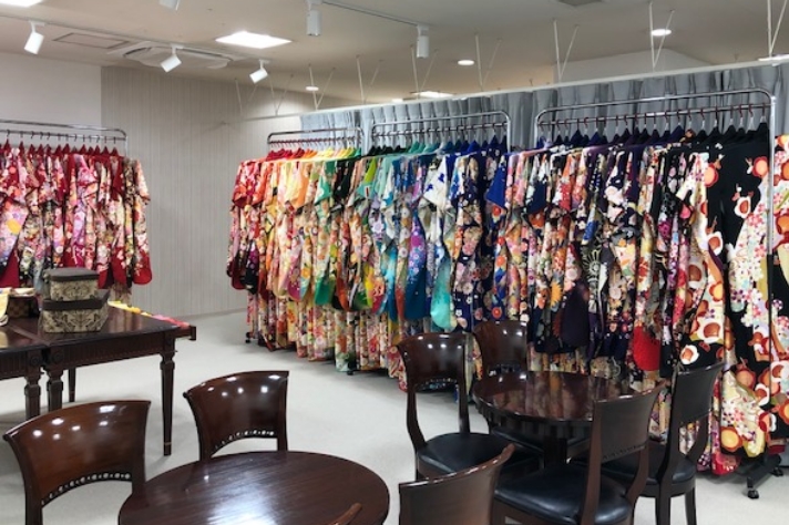 ふりそでもりの横浜港北店の店内イメージ
