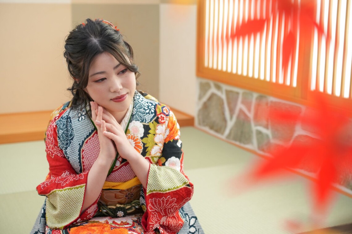 同じ色の振袖でも印象が変わる!着物の素材・質感で差をつける ふりそでもりの
