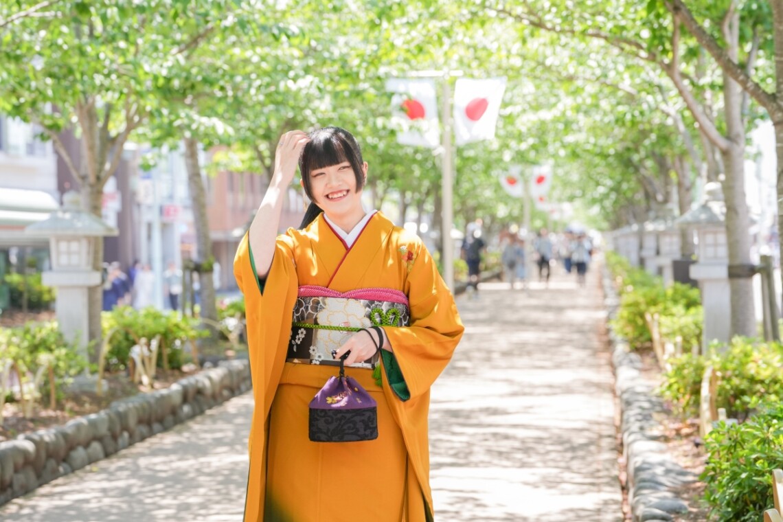 成人式や前撮りでママ振袖を可愛く着たい!和装小物で現代的にアレンジするコーデのポイント ふりそでもりの